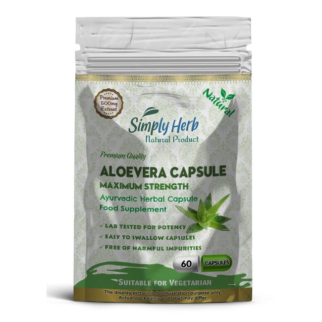 Aloevera Capsule (60 Capsules)