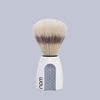 nom Erik Natural Bristle Shaving Brush (Handle: White)