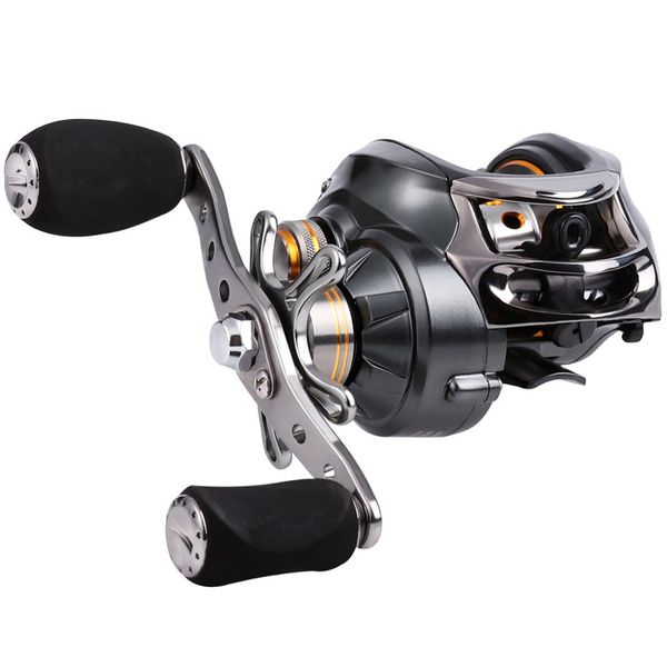 Sougayilang Baitcasting Fishing Reel, 11+1 Shielded Bearings, 18LB Carbon Fibre Drag, 7.0:1 Baitcsters,Magnetic Brake System Fishing Reel