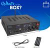 Pyle Wireless Bluetooth Stereo Microphone Receiver Amplifier System, 300 Watts