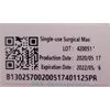 BYD CARE SURGICAL MASK, 50 COUNT inside Five sealed pack with 10 Masks/Pack