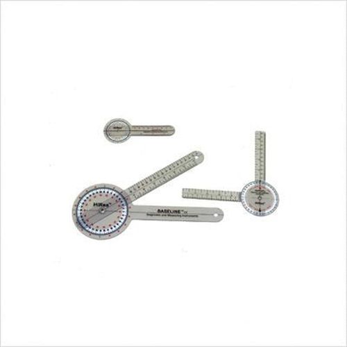 Baseline 12-1000HR Plastic HiRes 360 Degree ISOM Goniometer, 12" Length