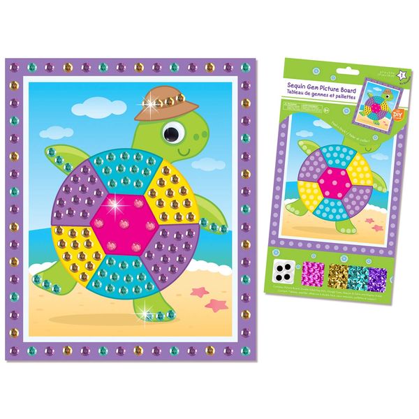 AoneFun Sequin Art Turtle (12)