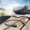 Hama Ladekabel USB 2.0 Apple Lightning Stecker USB-C® 0,2m schwarz 00201601