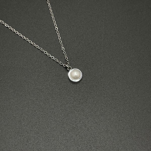 Mini Pearl Pendant Necklace Mini Surgical Necklace