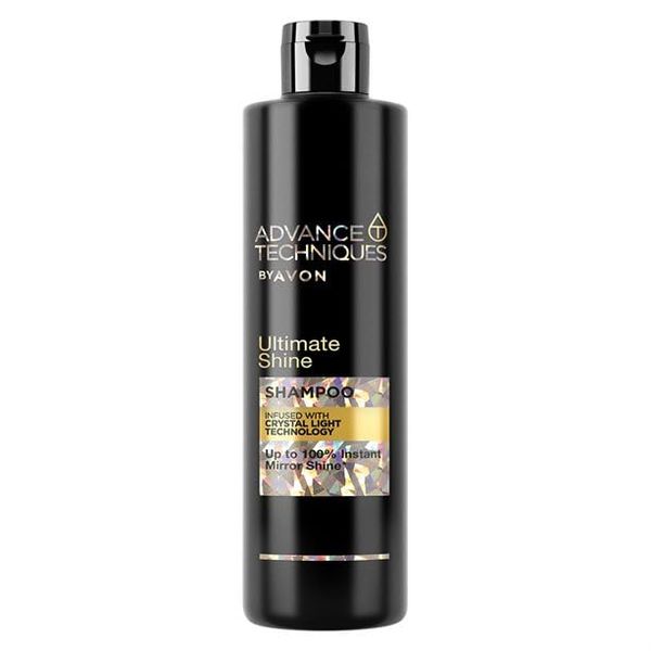 Avon Ultimate Shine Shampoo with Crystal Light Technology