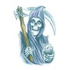 Tinsley Transfers Reaper Biker Temporary FX Tattoo