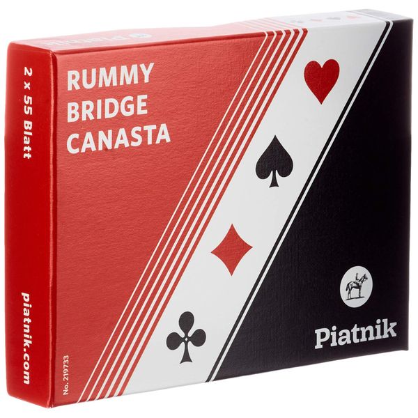 Piatnik 219733 Romme bridge Canasta Playing Cards