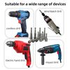 Screwdriver Nut Driver Bit,17mm Socket 65 Length,Metric Hex Wrench Socket Bit,1/4 inch Hex Shank,Quick Change Impact Nuts Driver Adapter Drill Bits