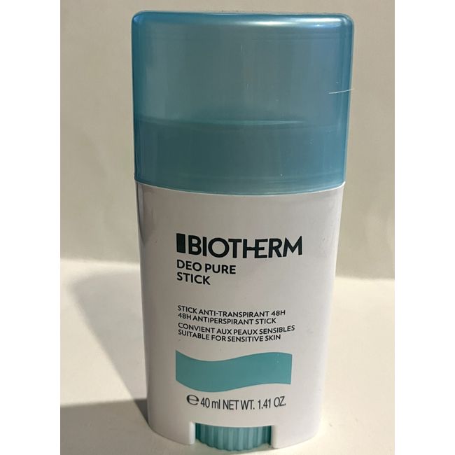 Biotherm Deo Pure Antiperspirant Stick 24H Alcohol Free 40ml New