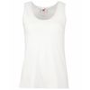 Women's Fit Valueweight Vest Medium White
