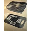 Camping Collapsible Cookware Set Adventureridge 9 in 1   with knives.
