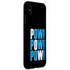 Blue POW!x3 Blue Color Graphic Case for iPhone XS Max