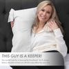 Boyfriend Pillow Large Pillow, White