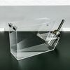 Clear Plaxiglass Hinged Candy Bin Acrylic Dispenser Transparent Treats Display