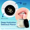 Set SoftBeso Lip Balm, Sugar Scrub Combo Vanilla Flavor - Moisturizing Nurturing