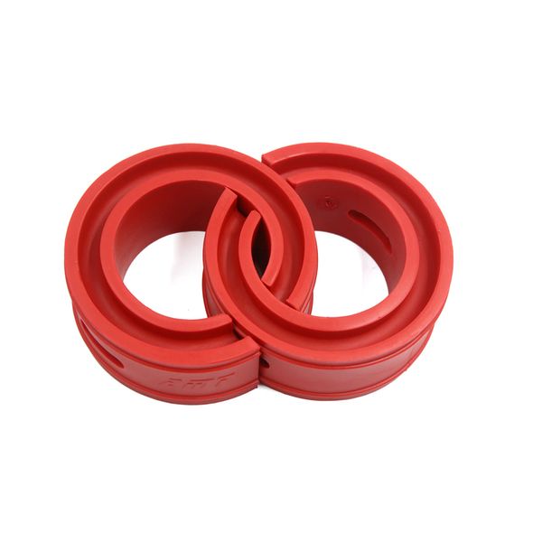uxcell Type-D Red Universal Car Auto Rubber Shock Absorber Spring Bumper Buffer Power Cushion 2pcs