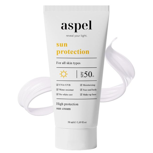 Aspel Yüksek Korumalı SPF 50+ Güneş Kremi 50 ml