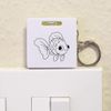 'Goofy Goldfish' Keyring Tape Measure/Spirit Level Tool (KM00041698)