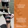 Cho-Pat Medium Black Dual Action Knee Strap
