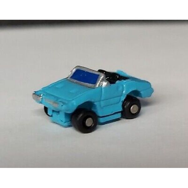 VTG Micro Machines Mini Insiders Blue Ferrari Daytona Convertible Sports Car EUC