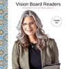 OPTIMUM OPTICAL Blue Light Filtering Scratch-Resistant Lens Rectangular Frame Magnifying Reading Glasses - Vision Board, +1.50
