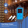 Humidity Controller Humidstats IHC-200 + Thermometer Hygrometer Data Recorder US