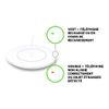 Belkin 7.5 W Wireless Charging Pad, EU Version, White