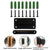 VIP Crowd Control Retractable Safety Wall Queue Barrier With Tuff Tex Black Finished (156" Red)