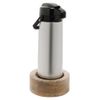 HUBERT® Beverage Dispenser Stand Reversible Mango Wood - 3"H