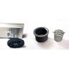 Novalinea - 36 Inch Linear Shower Drain with Brick Pattern Grate
