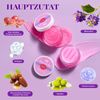 ANAiRUi 2-in-1 Lip Care Set, Bakuchiol & Grape Natural Cosmetics Lip Mask for the Night, Sugar Lip Scrub with Exfoliation, Lip Balm Mask and Lip Sugar Exfoliating Set for Repairs Lips