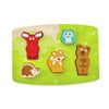 Hape Forest Animal Tactile Puzzle Game, Multicolor
