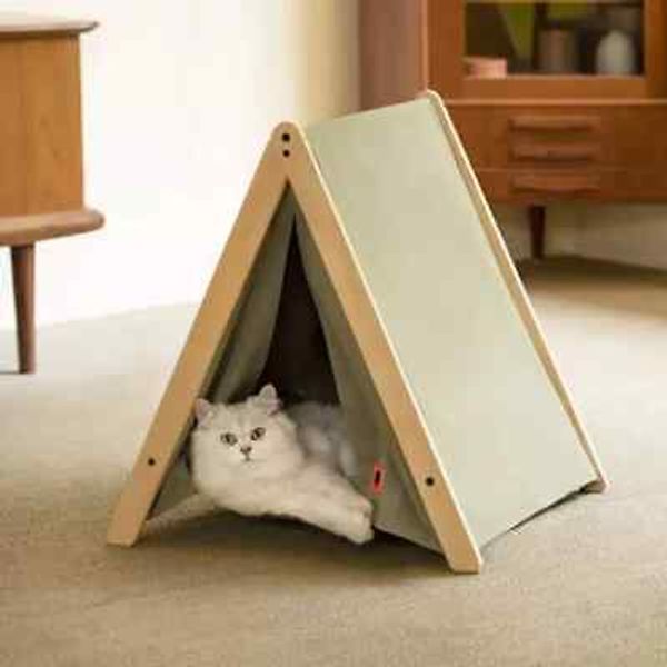 Mewoofun Pet Portable Folding Tent Cat Hammock House Easy Assembly for Dog Cat