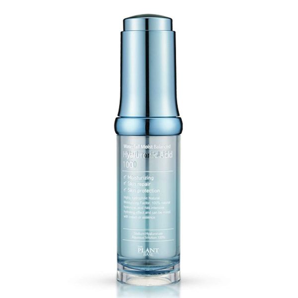 The Plant Base Waterfall Moist Balanced Hyaluronic Acid 100 Moisturizing Ampoule 20ml, Rich Moisture, Korean Skincare, Facial Ampoule, Paraben Free