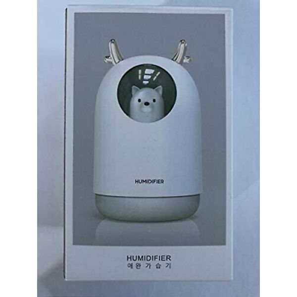 Meng Chong Cooling Mist Mini Humidifier with USB Quietly Operation White New