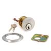 Garage Door Keyed Lock Rim Cylinder 2 Keys SC1