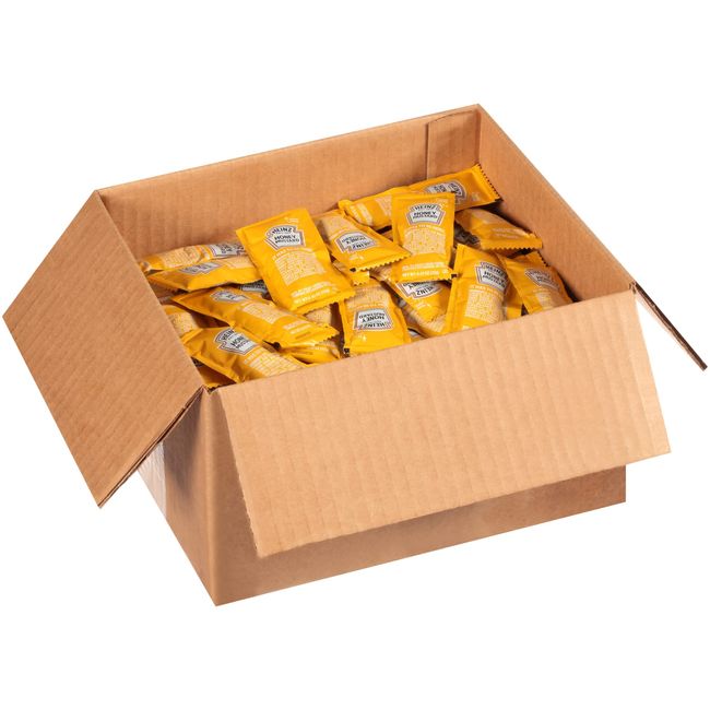 Heinz Honey Mustard Dressing Single Serve Packet (0.4 oz Packets, Pack of 200)