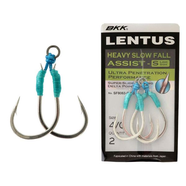 BKK Hooks A-EJ-8821 SF Lestus (S) Size 4/0# 2pcs