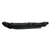 Bumper Bracket Set Fits 2007-2011 Toyota Yaris Front Plastic Black 2Pc