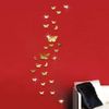 Butterfly Mirrored Gold Wall Decal Pack – by Trixes
