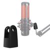 SUNMON HyperX QuadCast Mic Mount Adapter - Replacement Kit for HyperX QuadCast S, 3/8" Mic Arm Adapter