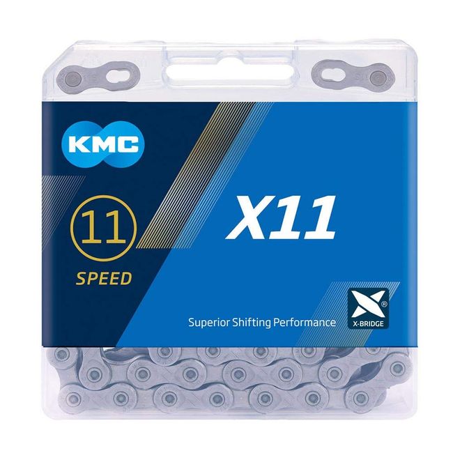 KMC Bicycle Chain X11 Chain [11 Speed] Gray Medium