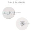 Motor Bracket Adapter Plate, Mounting Plates for Electric Blind Motor,1 Set White