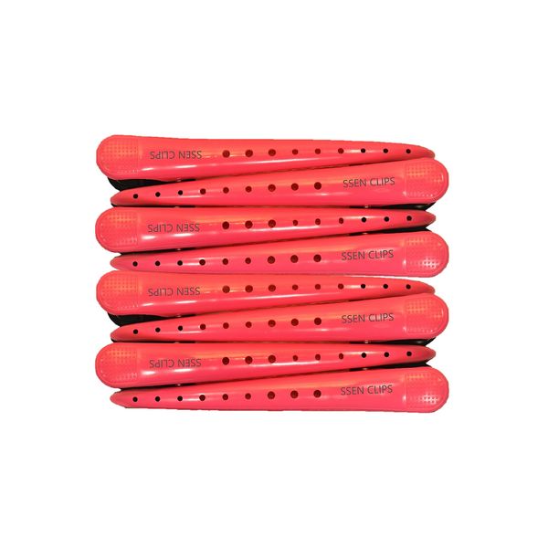 SSEN CLIPS (Large/ 8 clips) (Hot pink)