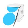 PARLAIM 3 Inch Round Color Code Dot Sticker, 500pcs Sky Blue Inventory Color Coding Circle Labels in Dispenser Box