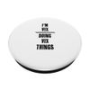 I'm VIX - Doing VIX Things | Funny - First Name - PopSockets Swappable PopGrip