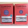 2 Pack Clarisma California Energizing Face Mask 3.3 Oz. Black Clay Pineapple
