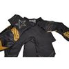 Ring to Cage Gladiator Style MMA Boxing Muay Thai Shorts (X-Large) Black/Gold
