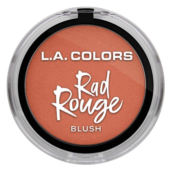 L.A. COLORS Rad Rouge Blush, Like Totally, 1 Ounce, (CBL730)